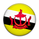 Flag Of Brunei Icon 128x128 png